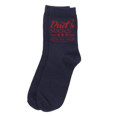 Dads Me to You Bear Navy Socks  £4.00