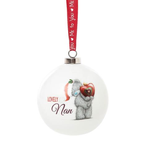 Lovely Nan Me to You Bear Christmas Bauble  £4.99