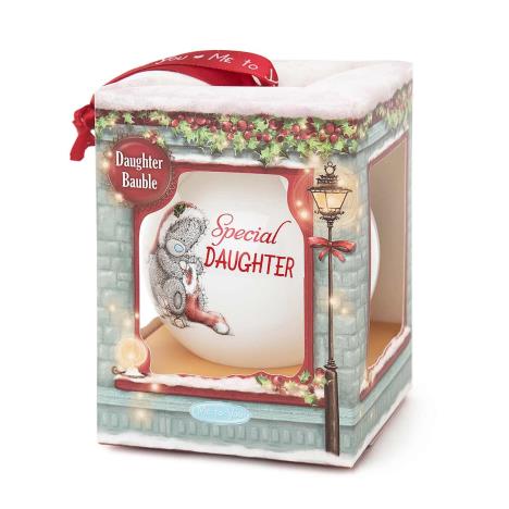 Special Daughter Me To You Bear Christmas Bauble  £4.99