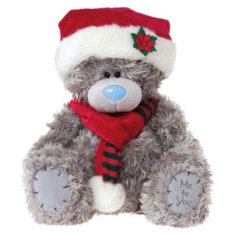 12" Christmas Me to You Bear in Santa Hat and Scarf   £24.99