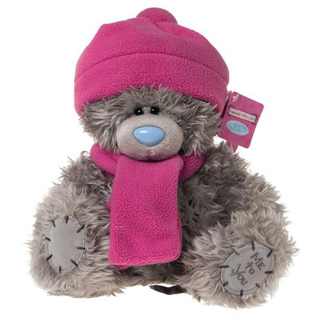 8" Pink Hat and Scarf Me to You Bear  £12.99