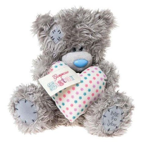 8" Gorgeous Sister Padded Heart Me to You Bear  £15.00