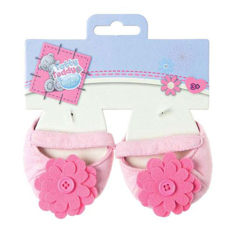 Tatty Teddy Dress Up Me to You Pink Flower Shoes  £5.00