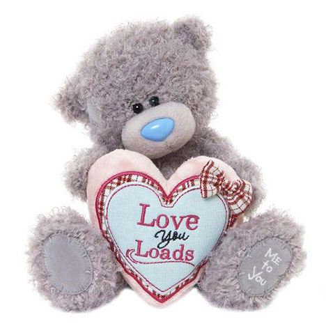 8" Love You Loads Padded Heart Me to You Bear  £15.00
