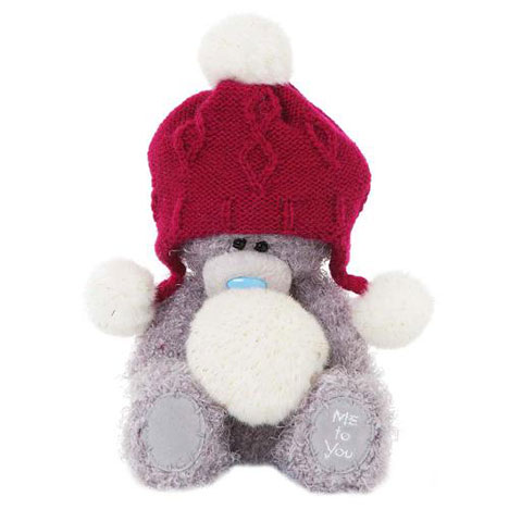 7" Red Hat With Pompoms Me to You Bear  £10.00
