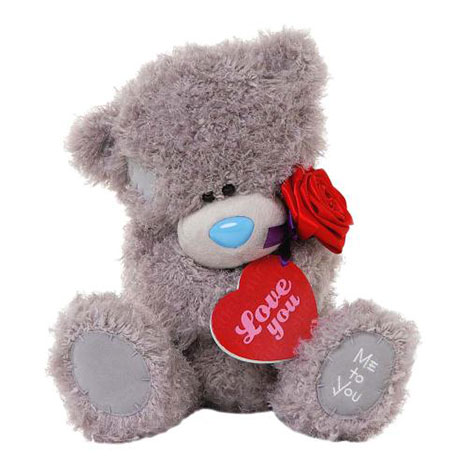 12" Holding Red Rose and Plaque Me to You Bear  £25.00