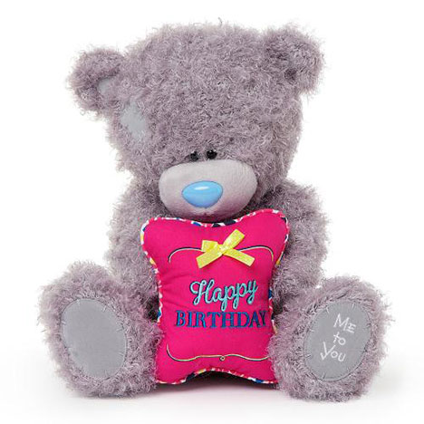 12" Happy Birthday Padded Cushion Me to You Bear  £25.00