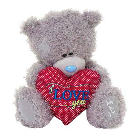 10" I Love You Padded Heart Me to You Bear  £20.00