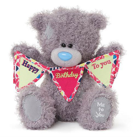 8" Happy Birthday Bunting Me to You Bear  £15.00