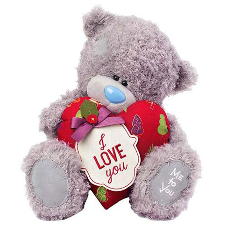 12" I Love You Padded Heart Me to You Bear  £25.00