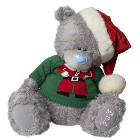 20" Wearing Santa Jumper and Hat Me to You Bear  £50.00