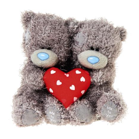 2 x 4" Me to You Bears Holding Padded Love Heart  £12.00