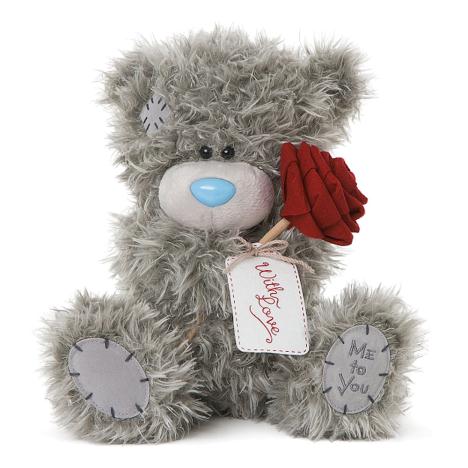 10" Holding Rose With Tag Me to You Bear  £20.00