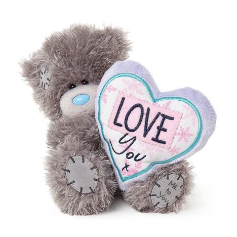 5" Love You Heart Cushion Me to You Bear  £7.99