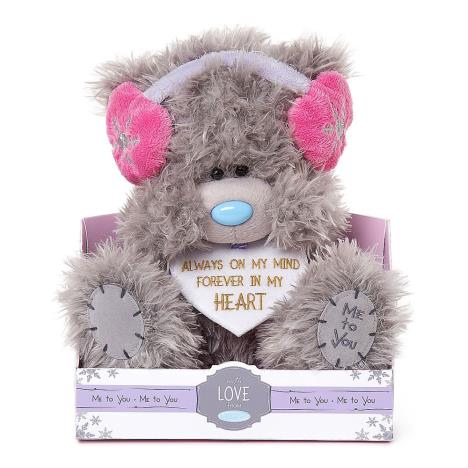9" Love Heart With Ear Muffs Me to You Bear   £19.00