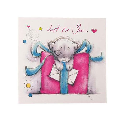 Just for You Me to You Bear Gift Tag  £0.40