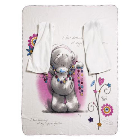 Me to You Bear Sketchbook Blanket with Arms   £14.99