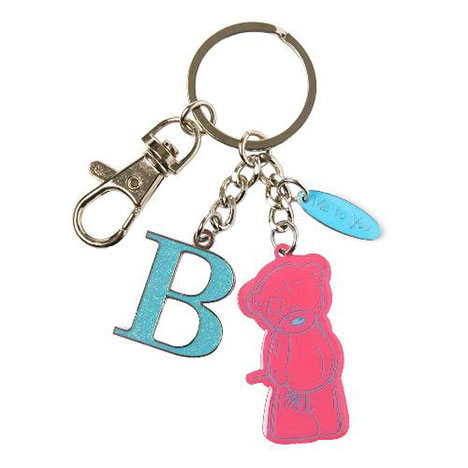 B Me to You Bear Enamel Alphabet Keyring Bag Charm  £4.00