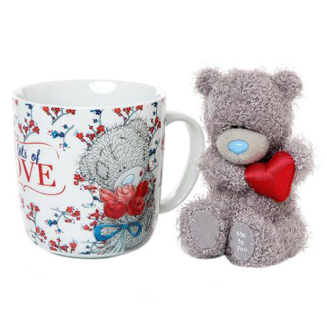 Lots of Love Me to You Bear Mug and Plush Gift Set  £14.00