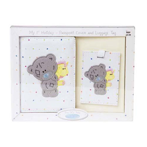 My 1st Holiday Me to You Bear Passport and Luggage Tag Set  £9.99