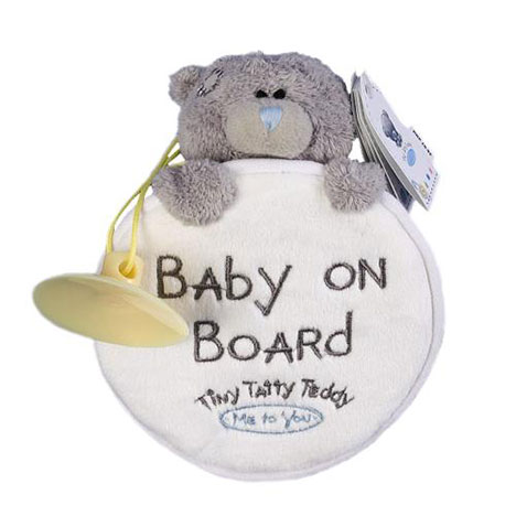 Tiny Tatty Baby on Board Me to You Bear Car Hanger   £8.99