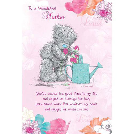 Wonderful Mother Me to You Bear Mothers Day Card  £2.40