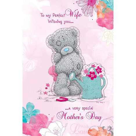 Perfect Wife on Mothers Day Me to You Bear Card  £4.99