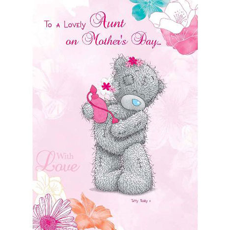 Lovely Aunt Me to You Bear Mothers Day Card  £1.60