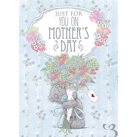 Just For You Me to You Bear Mothers Day Card   £1.79