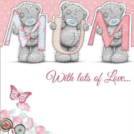 Mum Me to You Bear Mothers Day Card  £2.09