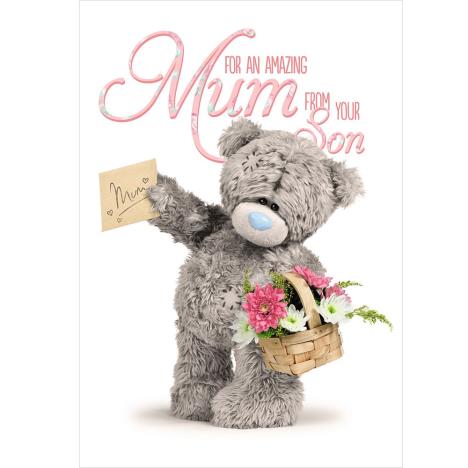 3D Holographic Mum From Son Me to You Bear Mothers Day Card  £2.69