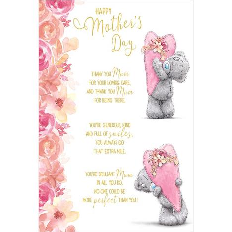 Hearts Verse Me to You Bear Mothers Day Card  £3.59