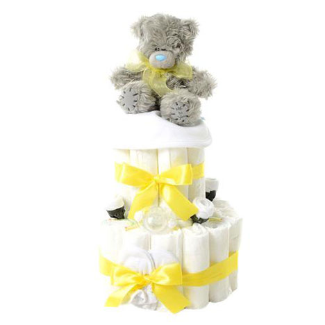 2 Tier Me to You Bear Nappy Cake (Yellow) (Yellow) £29.99
