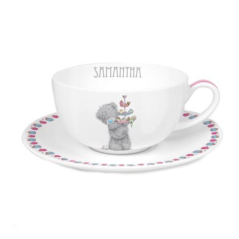 Personalised Me to You Bear Cupcake Teacup & Saucer  £15.99