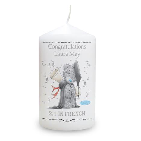 Personalised Me to You Bear Graduation Candle   £12.99