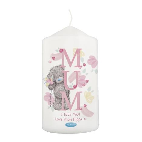 Personalised Mum Me to You Pillar Candle  £12.99