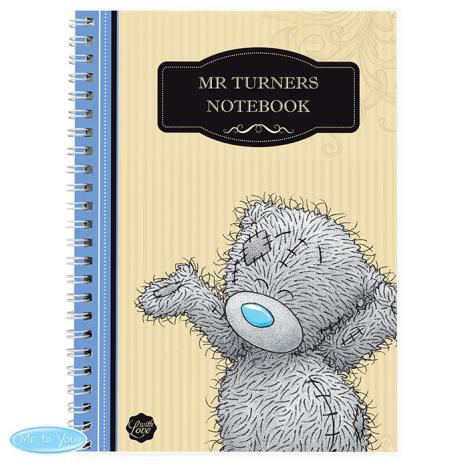 Personalised Me to You Bear For Him A5 Paperback Notebook  £7.99