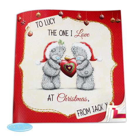 Personalised Me to You Bear The One I Love at Christmas Book  £13.99