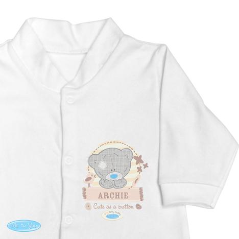 Personalised Tiny Tatty Teddy Baby Grow 0-3 Months  £16.99