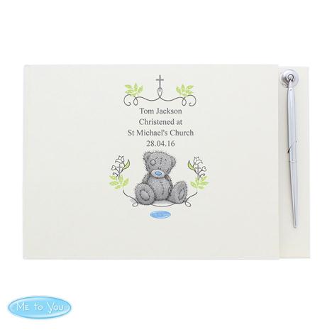 Personalised Me to You Bear Natures Blessing Guest Book   £26.99