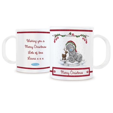 Personalised Me to You Christmas Reindeer Plastic Mug  £9.99