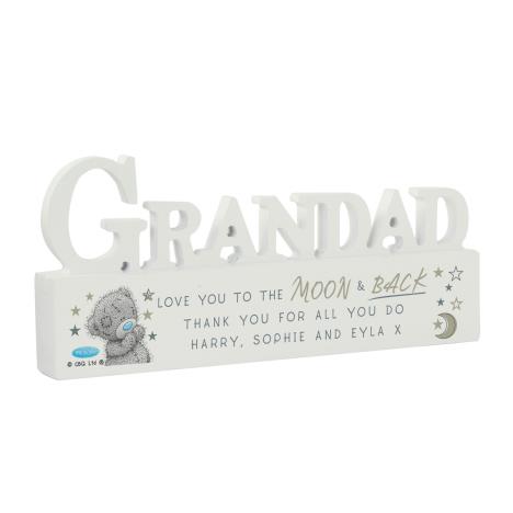 Personalised Me to You Bear Wooden Grandad Ornament  £14.99