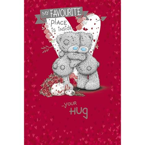 Bears Hugging Me to You Bear Valentines Day Card  £3.59