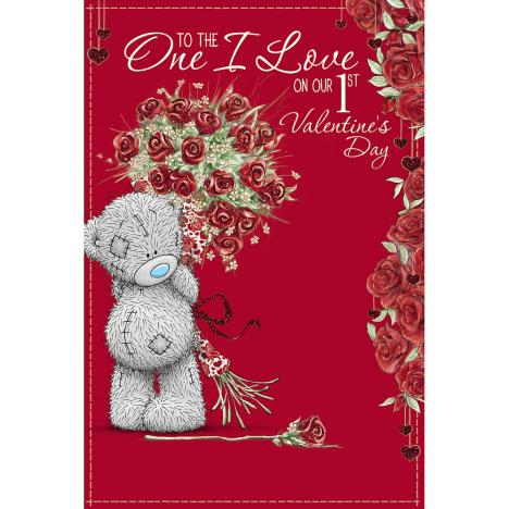 1st Valentines One I Love Me to You Bear Valentines Day Card  £3.59