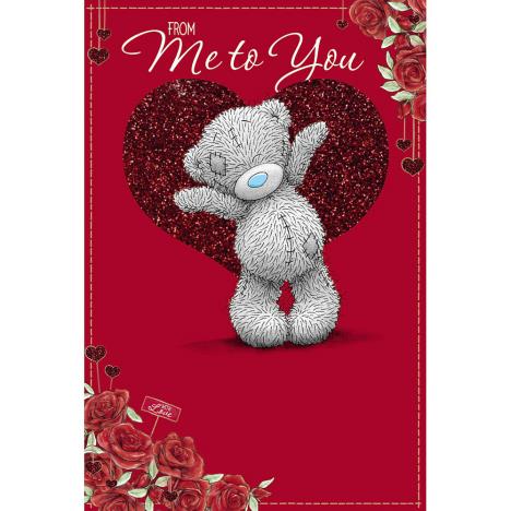 From Me to You Me to You Bear Valentines Day Card  £3.59
