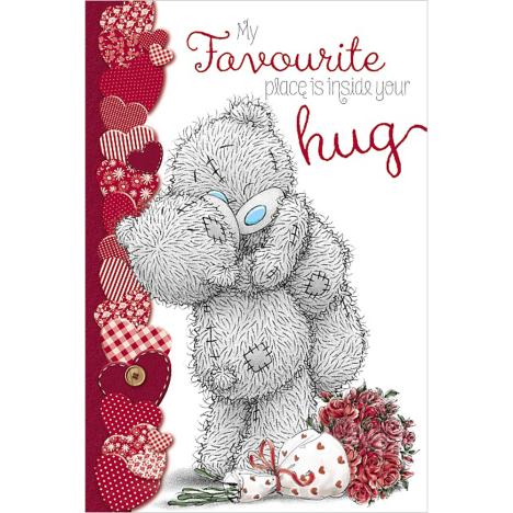 Bear Hug Me to You Bear Valentines Day Card  £2.49