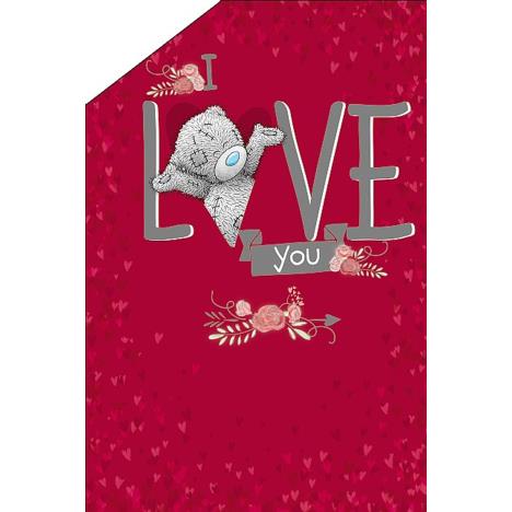 I Love You Me to You Bear Pop Up Valentines Day Card  £3.59