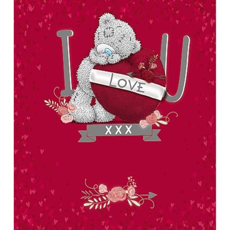 I Love U Me to You Bear Valentines Day Card  £1.89