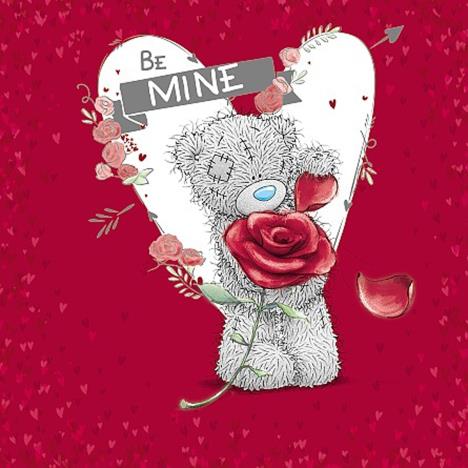 Be Mine Me to You Bear Valentines Day Card  £2.09