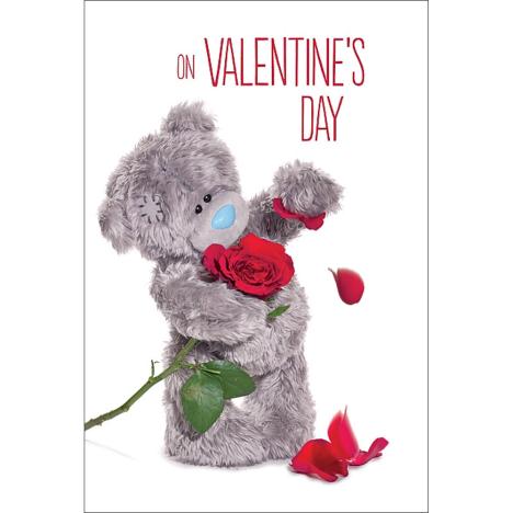 3D Holographic Rose Me to You Bear Valentines Day Card  £3.79